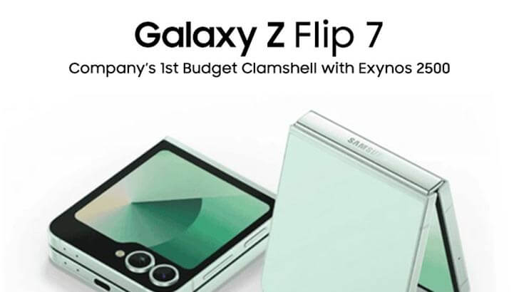 Samsung Galaxy Z Flip 7 Colors and Storage Options Leak: