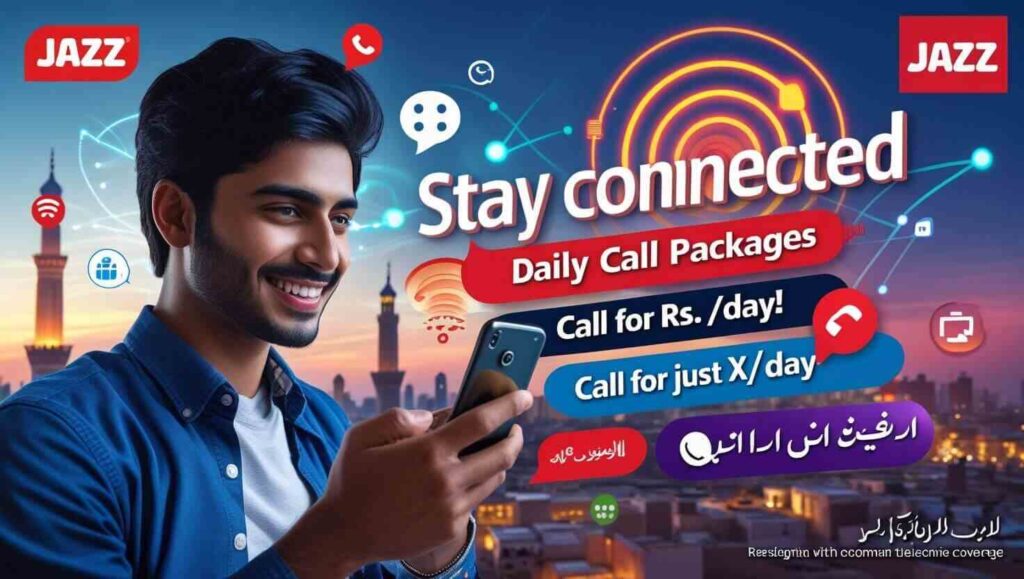 Jazz Daily Call Packages – Stay Connected